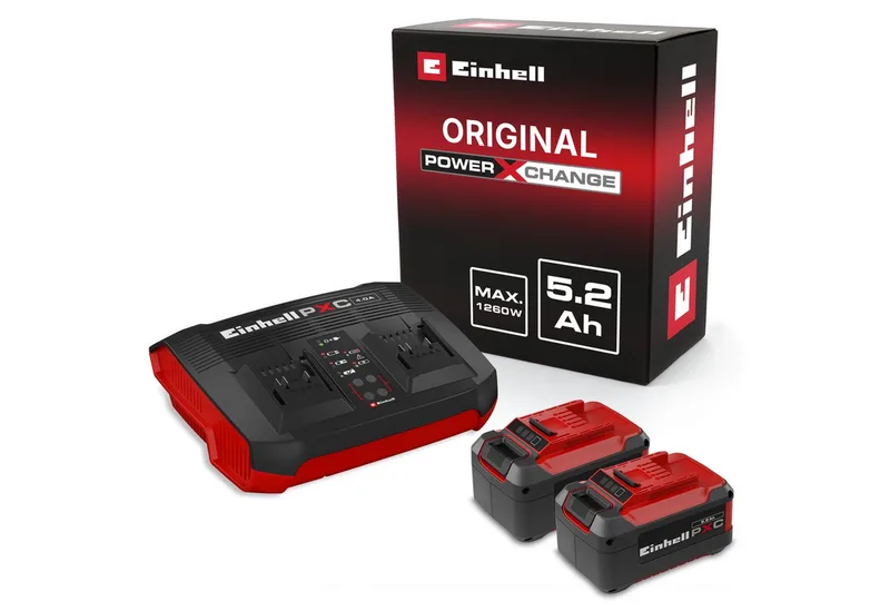 2x 5,2Ah & Twincharger Kit Akku Starter-Set by Einhell – product image