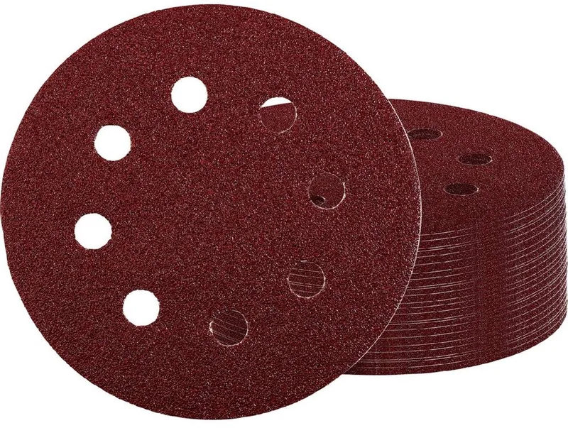 Einhell 492100 Papier abrasif pour ponceuse excentrique Grain 40 (Ø x H) 125 mm x 13.3 cm 50 pc(s) de Einhell – image du produit