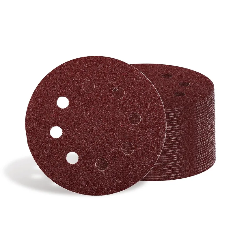 492170 Schuurpapier voor excentrische schuurmachine Korrelgrootte (num) 60 (Ø x h) 125 mm x 13 cm 100 stuk(s) by Einhell – product image