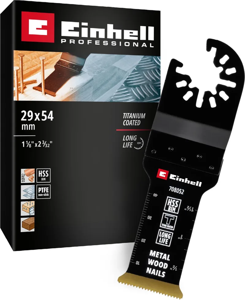 708052 Tauchsägeblatt BIM-TI, 29mm Bimetaal Invalzaagblad 29 mm 1 stuk(s) by Einhell – product image