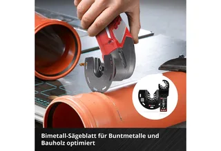 708117 17-tlg SB Bimetaal Multitool toebehorenset 1 stuk(s) van Einhell – productafbeelding 4 van 5