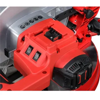 Accu Afkort-/Verstekzaag TE-MS 18/210 Li Solo - Power X-Change - 18 V/Li-ion - Ø210 mm - X-Tend werkstuksteunen - Incl. 40 tands zaagblad - Excl. accu en lader van Einhell – productafbeelding 4 van 6