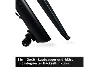 Accu Bladblazer-/zuiger GE-CL 36/230 Li E Solo - Power X-Change- 36 V/Li-ion - Blaas-/zuigfunctie - Blaassnelheid: 230 km/h - Turboschakelaar - Incl. zuigbuis + blaasbuis - Excl. accu en lader van Einhell – productafbeelding 4 van 5