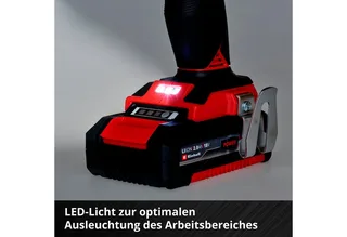Accu Boor-/Schroefmachine TP-CD 18/50 Li BL Kit - Power X-Change - 18 V/Li-ion - 50 Nm - 0-500/0-1.800 t/min - Koolborstelloze motor - Incl. 2x 2.0 Ah accu, lader en transport-/opbergkoffer van Einhell – productafbeelding 4 van 5