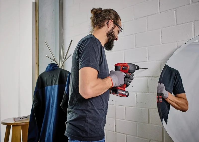 Accu Boorhamer TE-HD 18 Li-Solo Power X-Change (Li-Ion - 18 V - 1.2 J - boorcapaciteit in beton 12 mm - SDS plus opname - LED verlichting - zonder accu en lader) van Einhell – productafbeelding 2 van 5