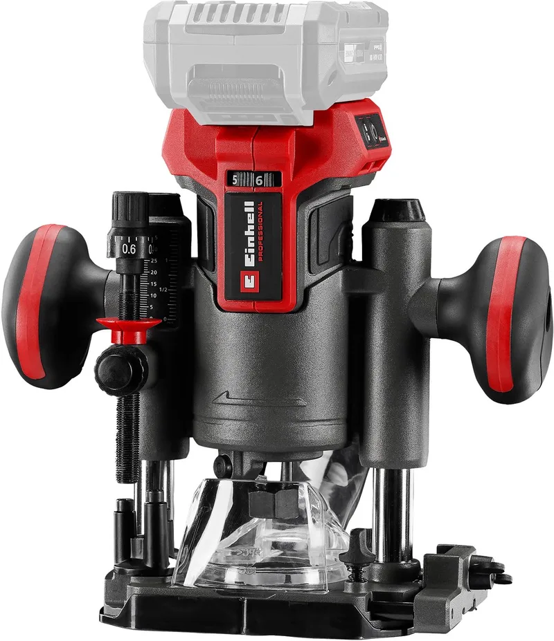 Professional Défonceuse 4350411 TP-RO 18 Li BL - Solo sans batterie, sans chargeur de Einhell, Rouge – image du produit 1 sur 4