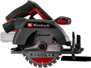 Accu Cirkelzaag TE-CS 18/165-2 Li Solo - Power X-Change - 18 V/Li-ion - 4.200 t/min - Ø165x20 mm/24 T - Max. Zaagdiepte: 90°/45°: 57/39 mm - Excl. accu en lader fra Einhell – produktbillede 1 af 5