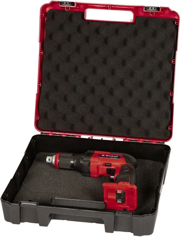 Accu Gipsplaat Schroevendraaier TE-DY 18 Li Solo - Power X-Change - 18 V/Li-ion - 4000 t/min - Diepteaanslag - Continue werking - Incl. koffer E-Box S35 - Excl. accu en lader by Einhell – product image 5 of 5