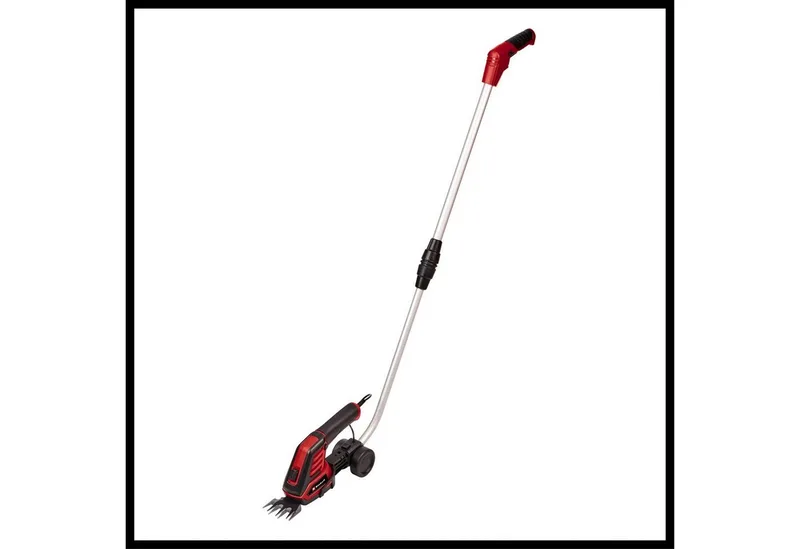 Accu Gras-/Heggenschaar GC-CG 3,6/70 Li - 3,6 V/Li-ion - 2.0 Ah accu - Knipbreedte grasschaar: 7 cm - Snoeibreedte heggenschaar: 11 cm - Telescopische geleidesteel - Incl. lader de Einhell – image du produit 5 sur 5