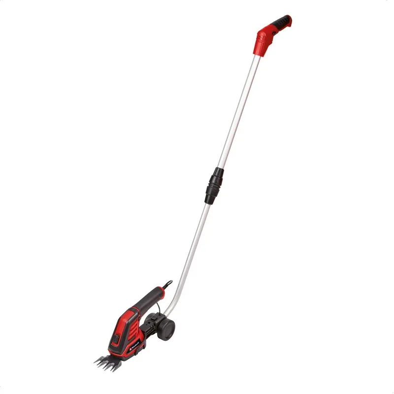 Accu Gras-/Heggenschaar GC-CG 3,6/70 Li - 3,6 V/Li-ion - 2.0 Ah accu - Knipbreedte grasschaar: 7 cm - Snoeibreedte heggenschaar: 11 cm - Telescopische geleidesteel - Incl. lader de Einhell – image du produit 1 sur 5