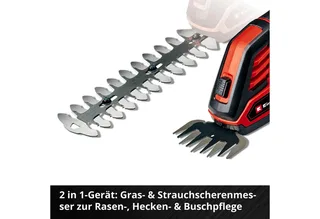 Cisaille à gazon sans fil Einhell GE-CG 18/100 Li T-Solo 3410310 de Einhell – image du produit 5 sur 5