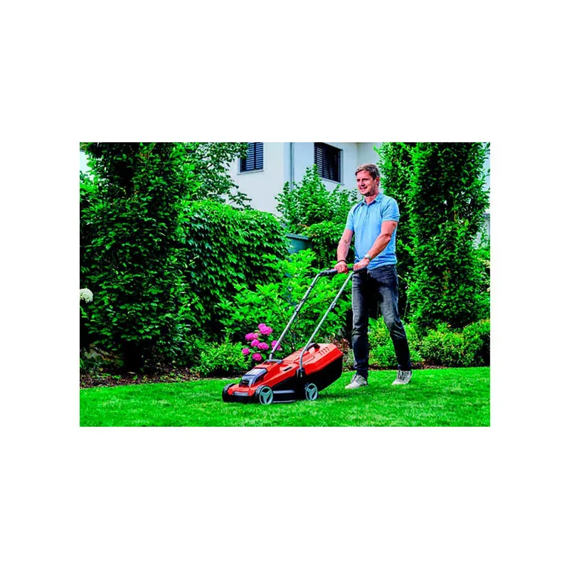 Accu Grasmaaier GE-CM 18/32 Li Solo - Power X-Change - 18 V/Li-ion - Maaibreedte: 32 cm - Aanbevolen gazonoppervlakte: tot 180 m² - 25 L opvangzak - Maaihoogte: 30-70 mm - Excl. accu en lader fra Einhell – produktbillede 2 af 4