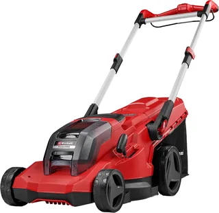 Accu Grasmaaier RASARRO 36/42 Li Kit - Power X-Change - 36 V/Li-ion - Maaibreedte 42 cm - Aanbevolen gazonoppervlakte: tot 725 m² - 50 L opvangbak - Maaihoogte: 25-75 mm - Mulching functie - incl. 2x 5.2Ah + 1x DUO-lader de Einhell – image du produit 1 sur 4