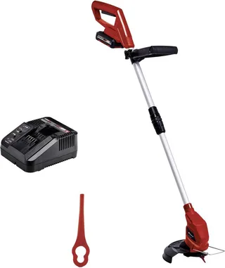 Accu Grastrimmer GC-CT 18/24 Li Kit - Power X-Change - 18 V/Li-ion - Maaidiameter: 24 cm - Bloembeschermer - Traploos uitschuifbare geleidesteel - Incl. 20 kunststof messen - Incl. 2.0 Ah accu + lader de Einhell – image du produit 1 sur 5