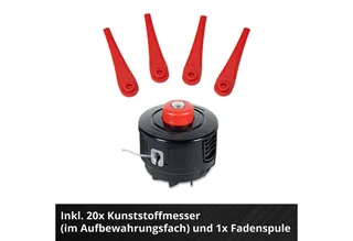 Power X-Change Akku-Rasentrimmer GE-CT 18/25-1 Li-Solo, 18Volt von Einhell – Produktbild 4 von 5