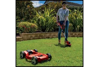 Accu Grastrimmer GE-CT 18/28 Li TC Solo - Power X-Change - 18 V/Li-Ion - Incl. Trimmer Cart - Maaidiameter: 28 cm - Incl. draadspoel - Excl. accu en lader van Einhell – productafbeelding 2 van 5