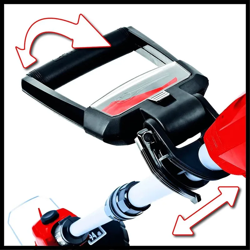 Accu Grastrimmer GE-CT 18 Li Solo - Power X-Change - 18 V/Li-ion - Maaidiameter: 24 cm - Draaibare en kantelbare motorkop - Bloembeschermer - Excl. accu en lader van Einhell – productafbeelding 3 van 6