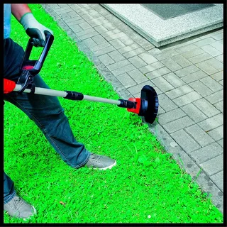 Accu Grastrimmer GE-CT 18 Li Solo - Power X-Change - 18 V/Li-ion - Maaidiameter: 24 cm - Draaibare en kantelbare motorkop - Bloembeschermer - Excl. accu en lader van Einhell – productafbeelding 6 van 6