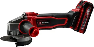 Accu Haakse Slijper TE-AG 18/125-2 Li Kit - Power X-Change - 18 V/Li-ion - Ø125 mm - 8.500 t/min - Max. Snijdiepte: 33 mm - Incl. 1x 4.0 Ah Accu en Lader fra Einhell – produktbillede 1 af 5