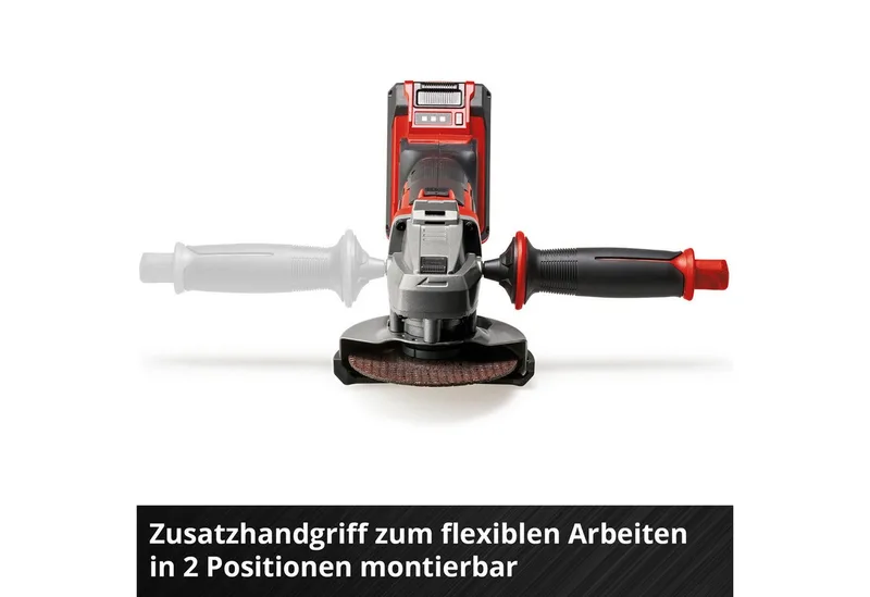 Accu Haakse Slijper TE-AG 18/125-2 Li Solo - Power X-Change - 18 V/Li-ion - Ø125 mm - 8.500 t/min - Max. Snijdiepte: 33 mm - Excl. Accu en Lader van Einhell – productafbeelding 3 van 3