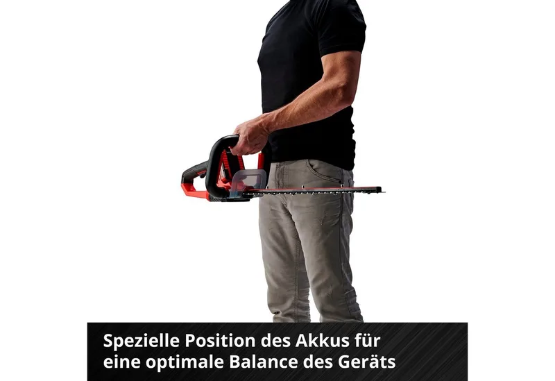 Power X-Change ARCURRA 18/55 sans fil Taille-haie sans chargeur, sans batterie 18 V Li-Ion 620 mm de Einhell – image du produit 3 sur 5