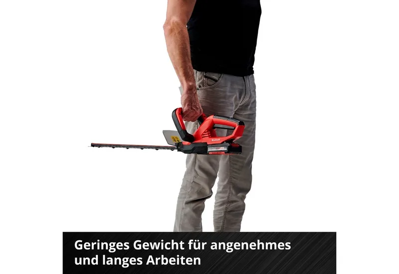 Accu Heggenschaar GC-CH 1846 Li Kit - Power X-Change - 18 V/Li-ion - Snoeilengte: 46 cm - Tandafstand: 15 mm - Ergonomische handgreep - Incl. 2,0 Ah accu en lader de Einhell – image du produit 4 sur 5