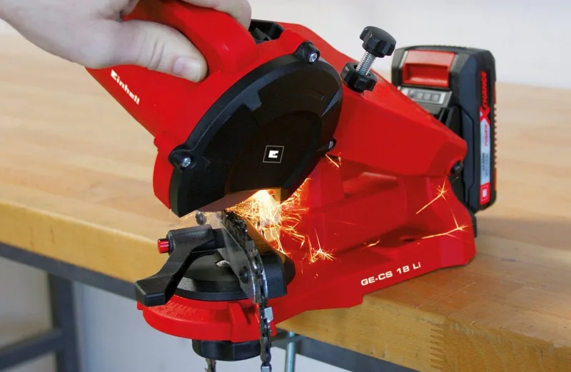 Akku-Sägekettenschärfgerät GE-CS 18 Li-Solo von Einhell – Produktbild 2 von 5