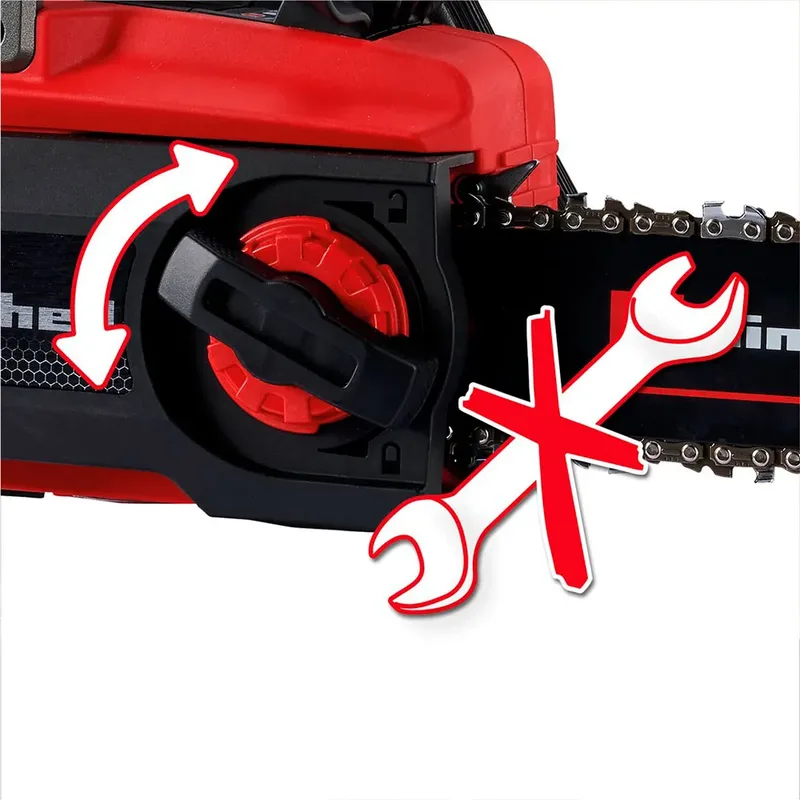 sans fil Tronçonneuse sans fil poignée souple Longueur de lame 250 mm de Einhell – image du produit 3 sur 6