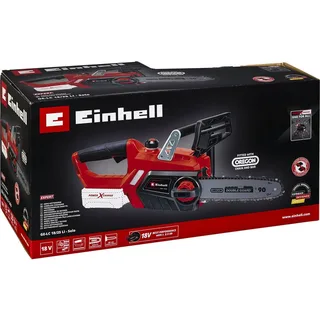 Accu Kettingzaag GE-LC 18/25 Li Solo - Power X-Change - 18 V/3.0 Ah/Li-Ion - Zwaardlengte: 25 cm - Max. Zaaglengte: 23 cm - Kettingsnelheid: 4,3 m/s - Excl. accu en lader van Einhell – productafbeelding 4 van 5