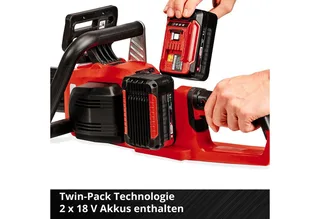 Accu Kettingzaag GP-LC 36/35 Li BL Solo - Power X-Change - 36 V/Li-Ion - Koolborstelloze motor - Zwaardlengte: 35 cm - Max. Zaaglengte: 33 cm - Excl. accu en lader van Einhell – productafbeelding 5 van 5