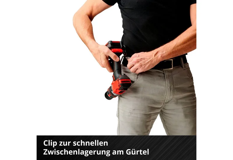 Accu Klopboor-/ Schroefmachine TP-CD 18/50 Li-i BL Kit - Power X-Change - 18 V/Li-Ion - Met impactfunctie - 2 snelheden - 50 Nm - Koolborstelloze motor - Incl. 2x 2,0 Ah accu en lader by Einhell – product image 5 of 5