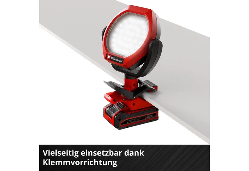 Einhell 2320120 GC-OL 18/1500 Li-Solo Lampe de travail 1500 lm 0.46 kg de Einhell, Rouge – image du produit 5 sur 5