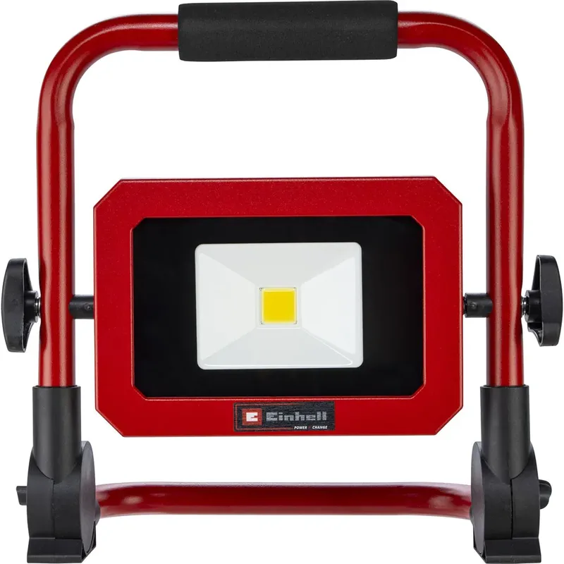 Accu Lamp TC-CL 18/1800 Li Solo - Power X-Change - 18 V/Li-ion - Krachtige led - 1800 lm - Dimfunctie - 360° draaibare lampkop - Inklapbare steunvoet - Excl. accu en lader de Einhell, Rouge – image du produit 4 sur 6