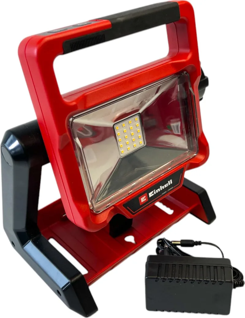 Accu Lamp TE-CL 18/2000 LiAC-Solo - Power X-Change - 18 V/Li-Ion - 2000 lm - 5700 K - 20 LED's - Draaibare lichtkop - 3 helderheidsniveaus - Hybride functie - Excl. accu en lader de Einhell, 5700 K – image du produit 1 sur 6