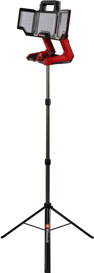Accu Lamp TP-CL 18/3000 Li Set Solo - Power X-Change - 18 V/Li-ion - 3000 lm - 5700 K - 60 LED's - 270° lichtbereik - Incl. statief - Excl. accu en lader de Einhell, Rouge – image du produit 1 sur 5