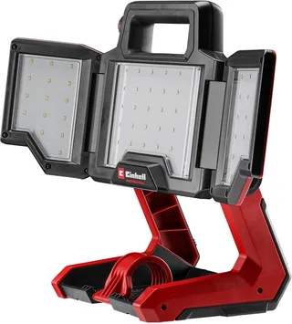 Accu Lamp TP-CL 18/3000 Li Solo - Power X-Change - 18 V/Li-ion - 3000 lm - 5700 K - 60 LED's - 270° lichtbereik - Excl. accu en lader de Einhell, Rouge – image du produit 1 sur 5
