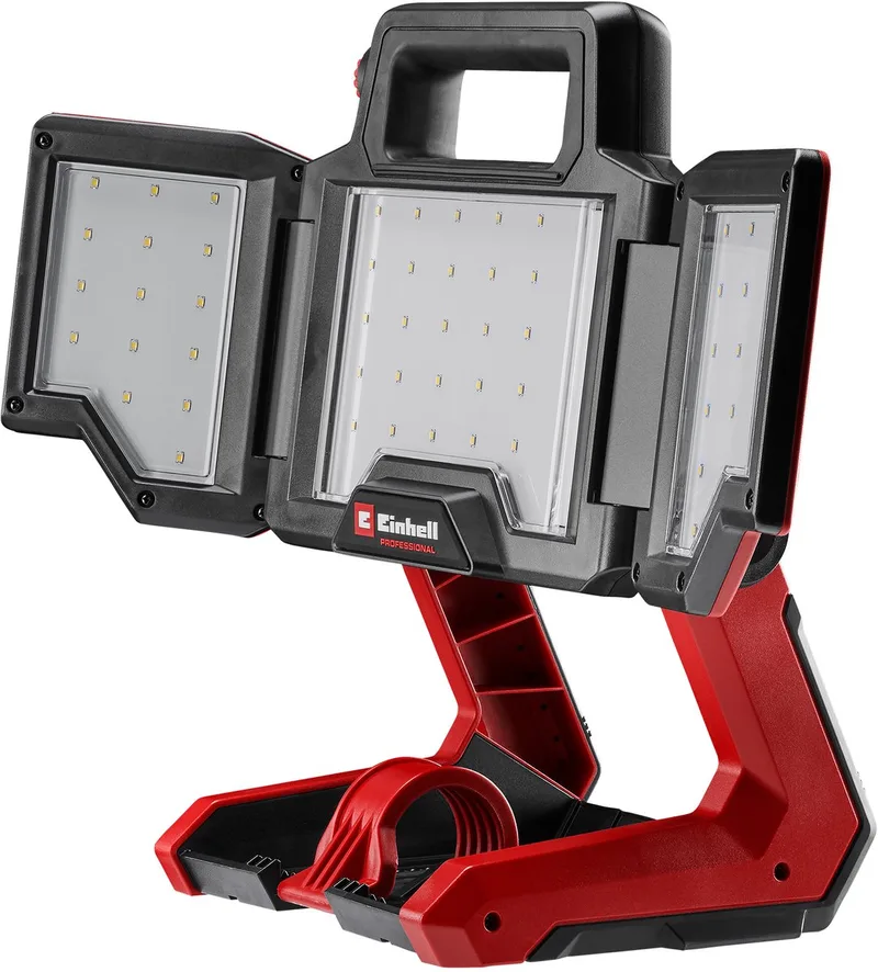 Accu Lamp TP-CL 18/3000 Li Solo - Power X-Change - 18 V/Li-ion - 3000 lm - 5700 K - 60 LED's - 270° lichtbereik - Excl. accu en lader de Einhell, Rouge – image du produit 1 sur 5