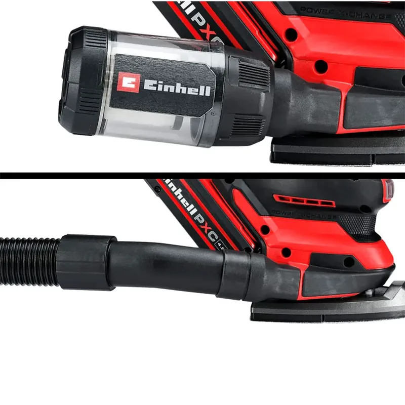 Accu Multischuurmachine TE-OS 18/150-2 Li Solo - Power X-Change - 18 V/Li-ion - Schuuroppervlak: 150 x 150 x 100 mm - Excl. accu en lader by Einhell – product image 6 of 6