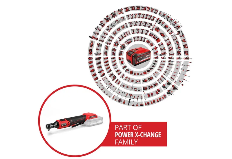Clé à Chocs Pneumatique Te Rw 18 60 Li Solo de Einhell, Rouge – image du produit 2 sur 4