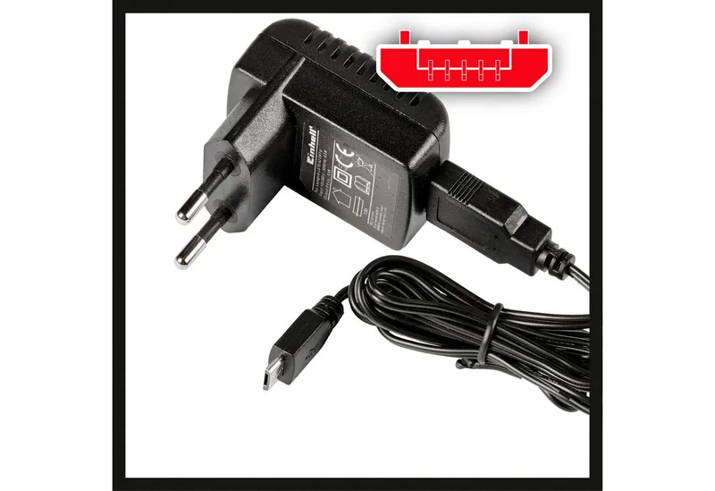 Accu Schroevendraaier TE-SD 3,6/1 Li - 3,6 V/Li-Ion - 1,5 Ah - 4,5 Nm - Magnetische bithouder - LED-verlichting - Incl. 10-delige bitset van Einhell – productafbeelding 4 van 5
