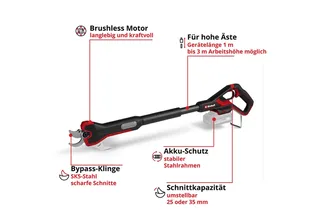 Professional 3408360 GP-LS 18/35 Li BL-Solo Grensax Sidoskär von Einhell – Produktbild 3 von 5