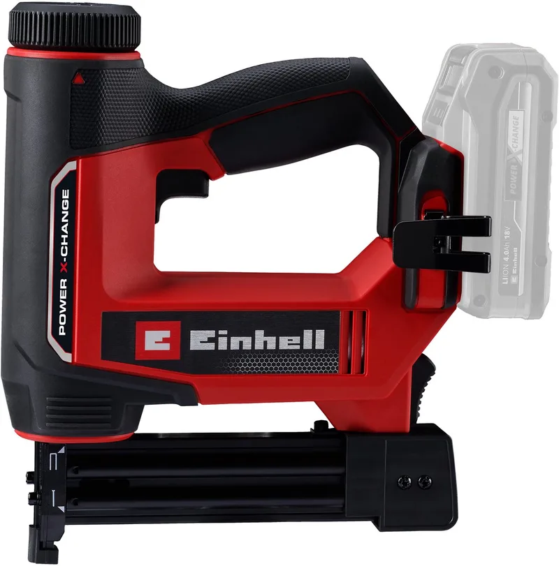 Accu Tacker TE-CN 18/32 Li Solo - Power X-Change - 18 V/Li-ion - Max. 20 schoten per minuut - Incl. 300 spijkers - Incl. 300 nieten - Excl. Accu en oplader by Einhell – product image 1 of 4