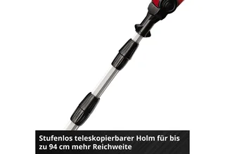 Power X-Change GE-HH 18/45 Li T - Solo sans fil Taille-haie télescopique sans chargeur, sans batterie 18 V Li-Ion 450 mm de Einhell – image du produit 4 sur 5