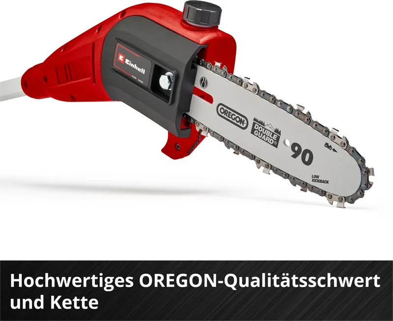 Accu Telescopische Kettingzaag GC-LC 18/20 Li T Solo - Power X-Change - 18 V/Li-ion - Zwaardlengte: 25 cm - Zaagsnelheid: 5,5 m/sec - Excl. Accu en lader van Einhell – productafbeelding 4 van 5
