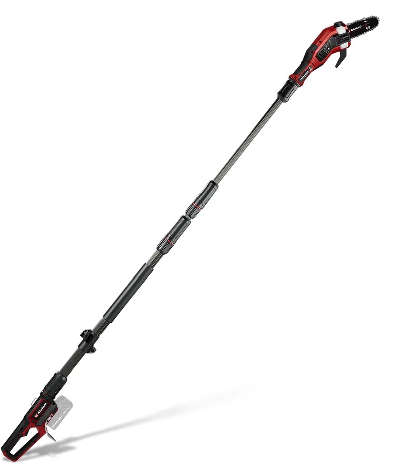 Accu Telescopische Kettingzaag GP-LC 18/20 Li T BL Solo - Power X-Change - 18 V/Li-ion - Zwaardlengte: 20 cm - Max. Zaaglengte: 18 cm - Kettingsnelheid: 7 m/s - Verlengbaar tot 250 cm - Excl. Accu en lader de Einhell – image du produit 1 sur 5