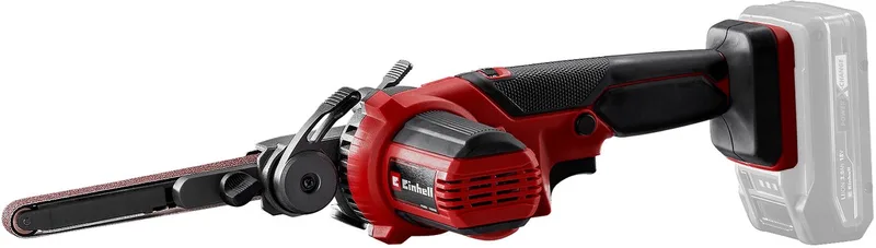 Accu Vijl-/Bandschuurmachine TE-BF 18 Li Solo - Power X-Change - 18 V/Li-ion - Bandsnelheid: 250-1700 m/min - Incl. 12 schuurbanden - Incl. opbergtas - Excl. Accu en lader de Einhell – image du produit 1 sur 6