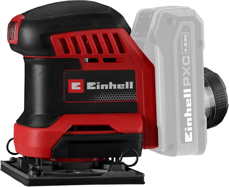 Accu Vlakschuurmachine TE-OS 18/113 Li Solo - Power X-Change - 18 V/Li-ion - Schuuroppervlak: 113 x 101 mm - Incl. 2 vellen schuurpapier - Excl. accu en lader by Einhell – product image