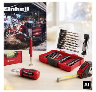 Adventskalender 2026 (370270), Werkzeug-Set de Einhell – image du produit 2 sur 5