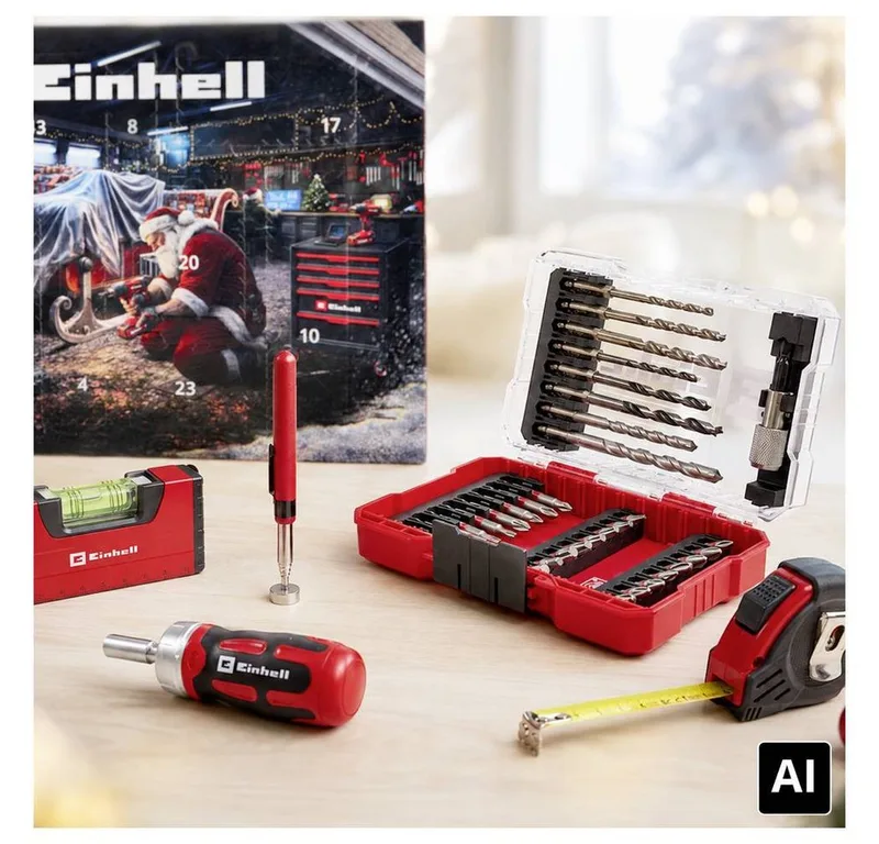 Adventskalender 2026 (370270), Werkzeug-Set de Einhell – image du produit 2 sur 5