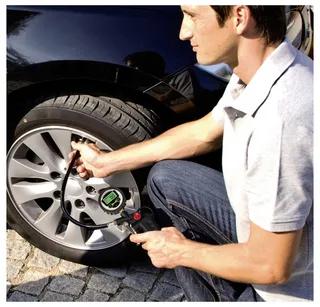 Air Compressor Accessory Tire pressure gauge digital de Einhell – image du produit 1 sur 4